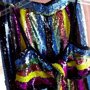Sequin Two-Piece